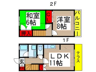 サンステ－ジ斉藤Ⅲの物件間取画像